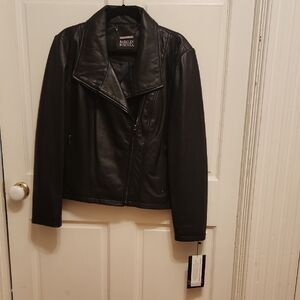 Bagatelle Black Leather Jacket